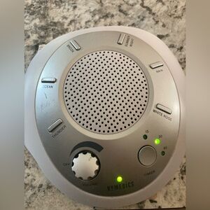 Homedics Silver White Noise Sound Machine